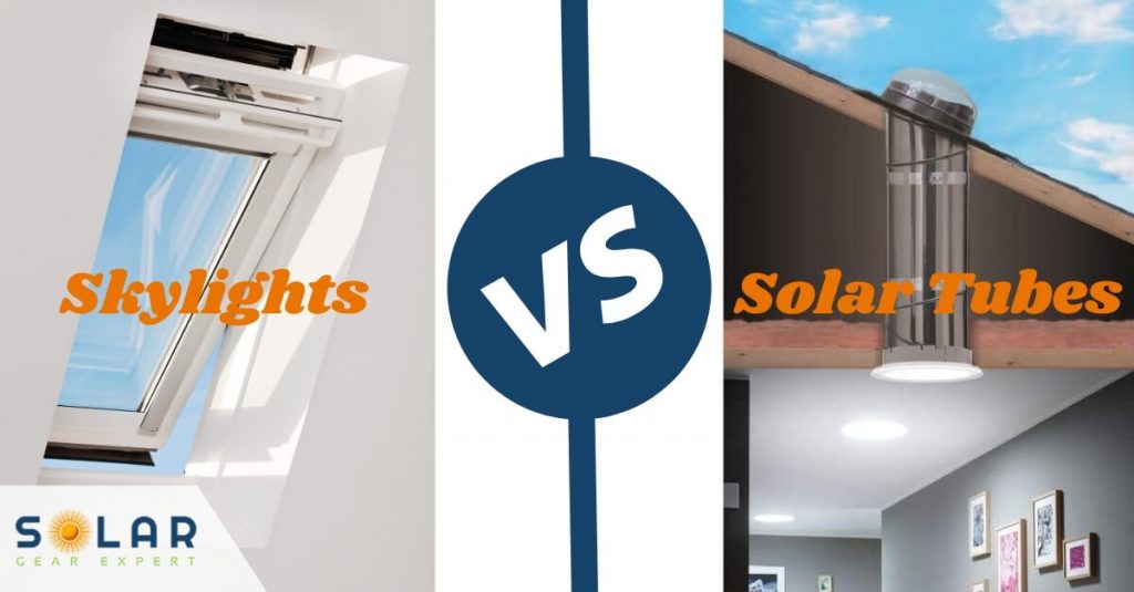 Skylights vs Solar Tubes