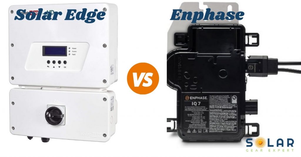 SolarEdge vs Enphase